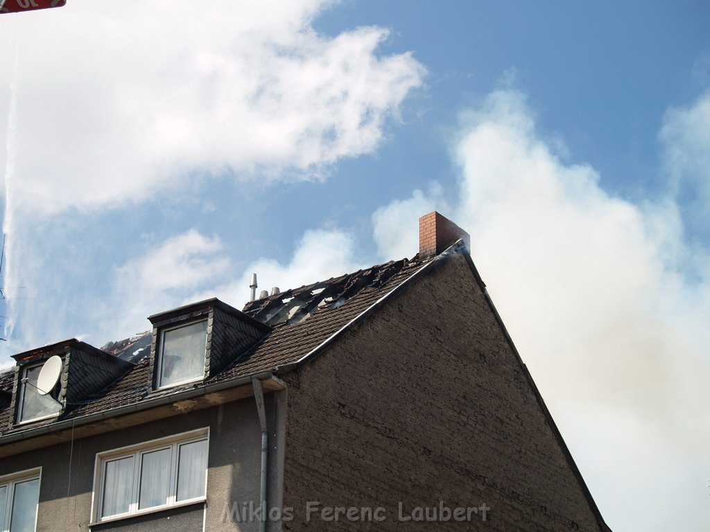 Dachstuhlbrand Koeln Kalk Kalker Hauptstr   P053.JPG